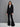 Pantalone campana elastico