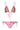 Bikini trangolo slip brasile strass